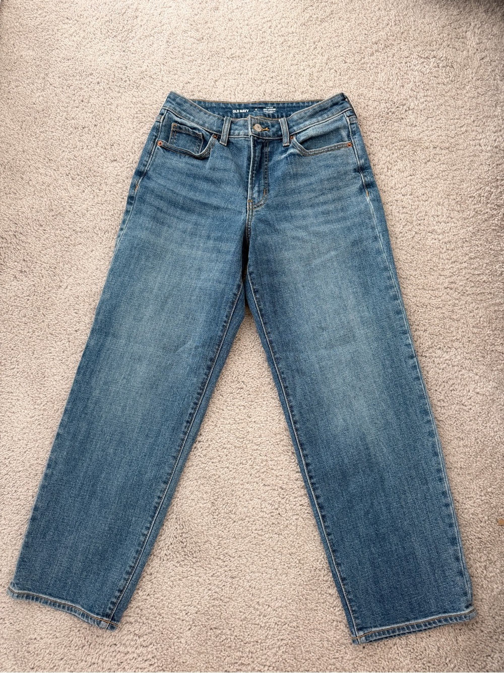 Old Navy High-Rise OG Loose Ankle Jeans – Size 6 Petite